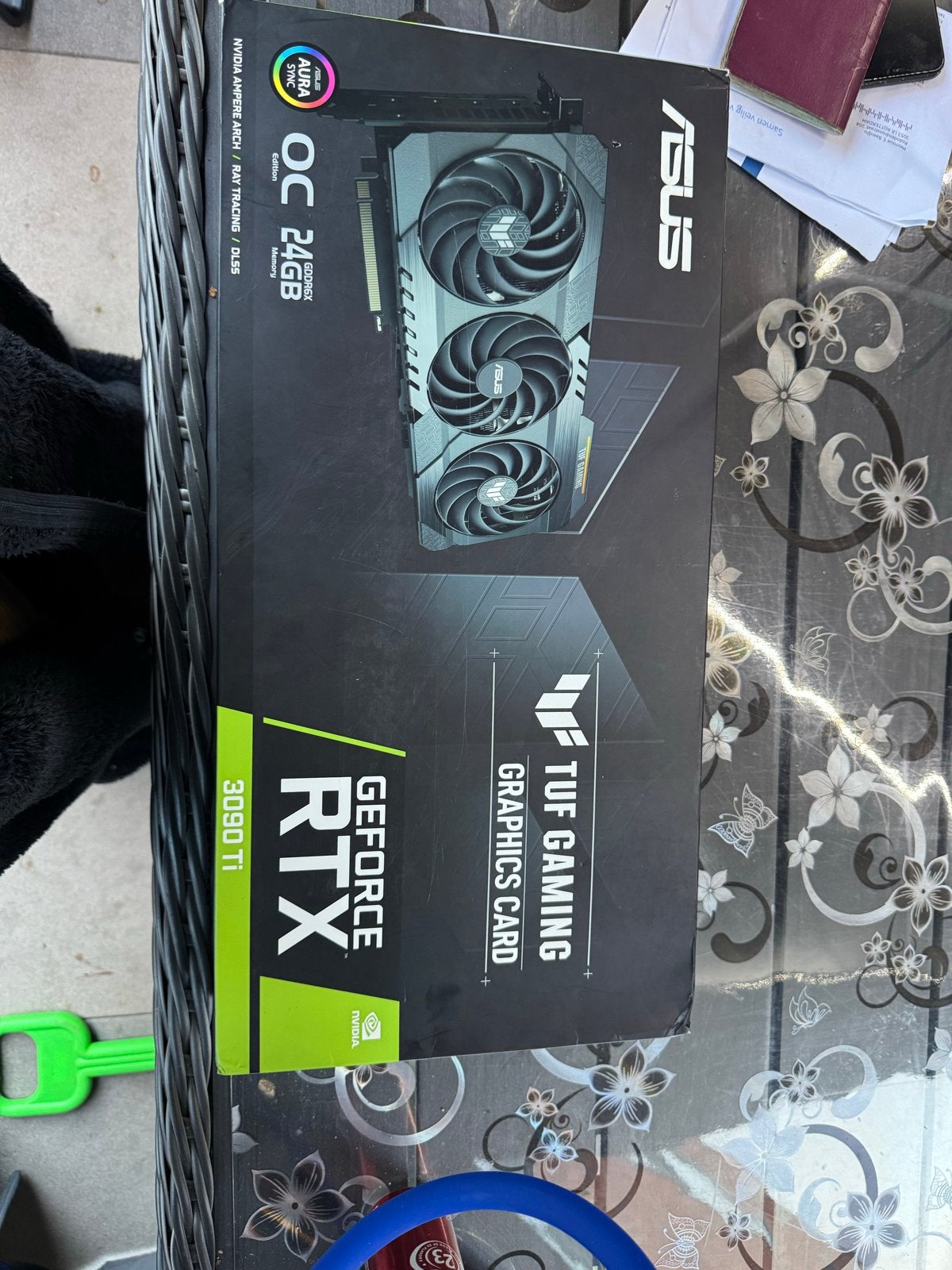ASUS TUF Gaming GeForce RTX 3090 Ti OC 24GB GDDR6X, Computers en Software, Videokaarten, HDMI, GDDR6, PCI-Express 4, Nieuw