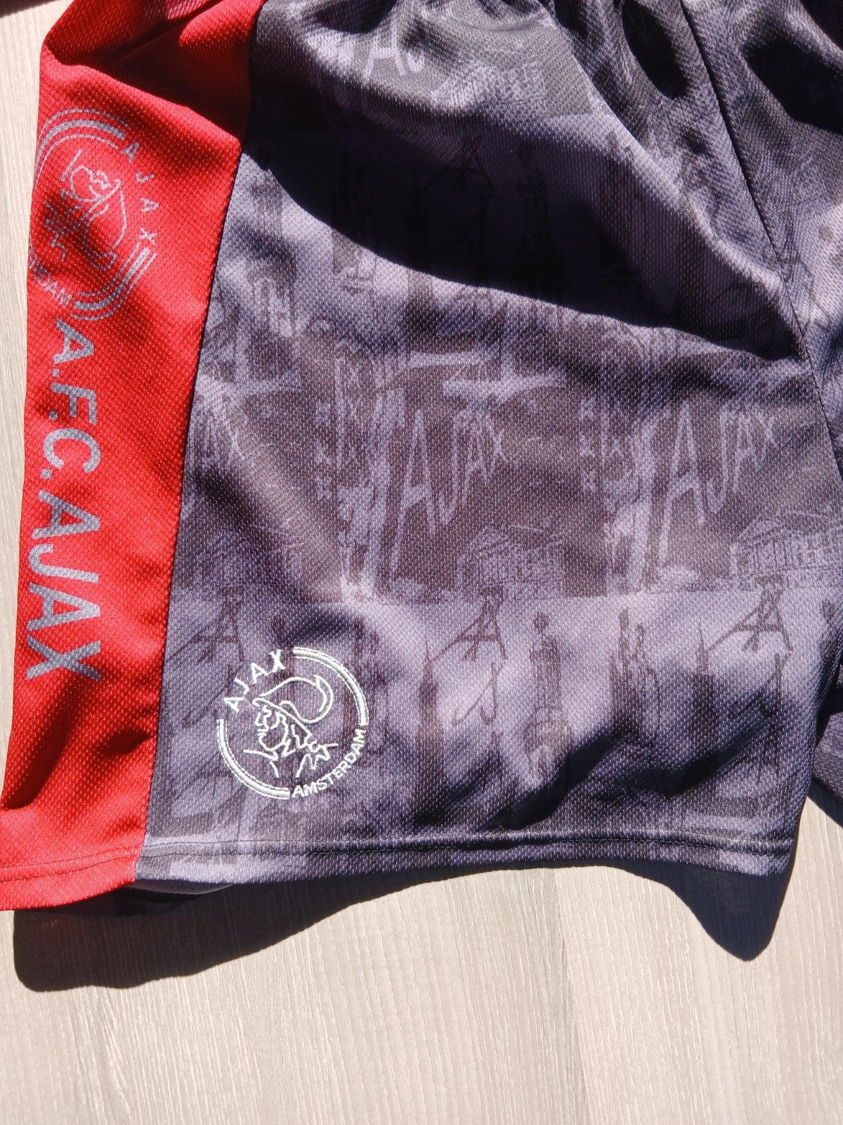Ajax Umbro setje XXL - Zo goed als nieuw, Blauw, Overige maten, Ophalen of Verzenden, Zo goed als nieuw
