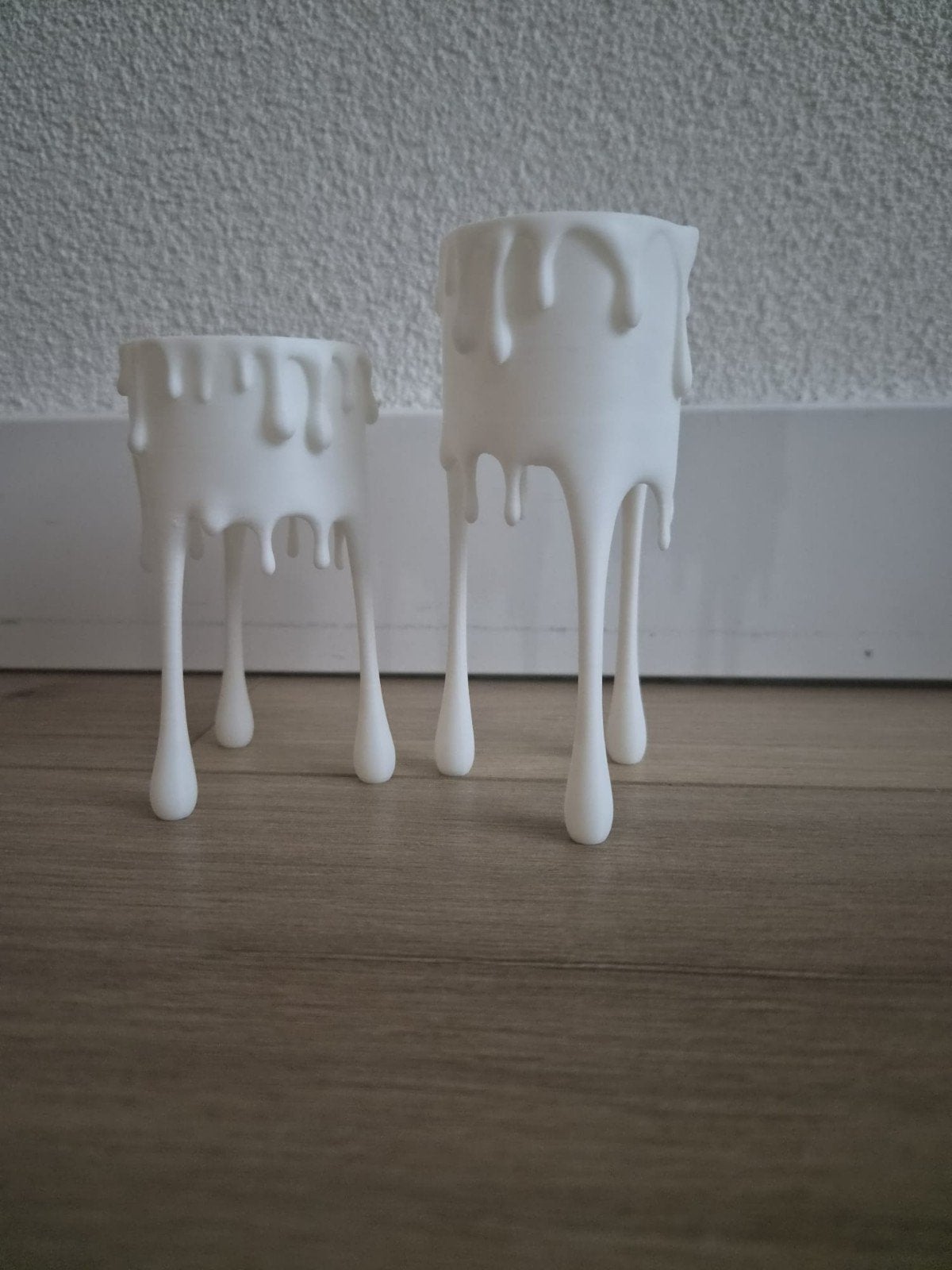 Unieke zwevende teelichthouders, Kunststof, Ophalen of Verzenden, Zo goed als nieuw, Modern