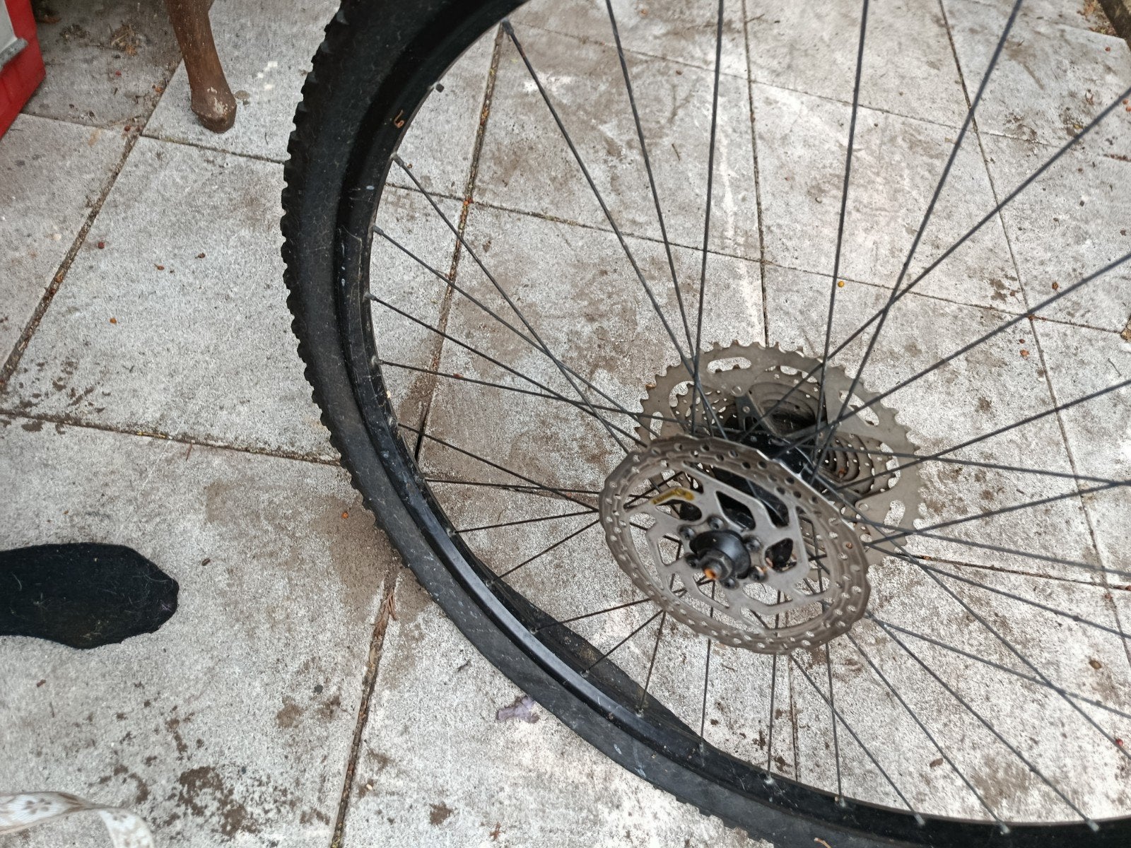Bontrager XR2 Comp 29x2.20 MTB band met wiel, Wiel, Gebruikt, Ophalen of Verzenden, Bontrager