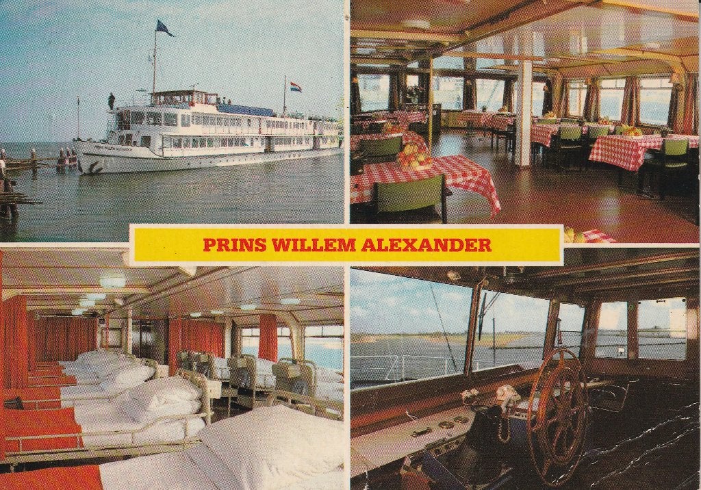 Ansichtkaart MS Prins Willem Alexander (1985), Verzamelen, Ophalen of Verzenden, 1980 tot heden, Ongelopen, Voertuig
