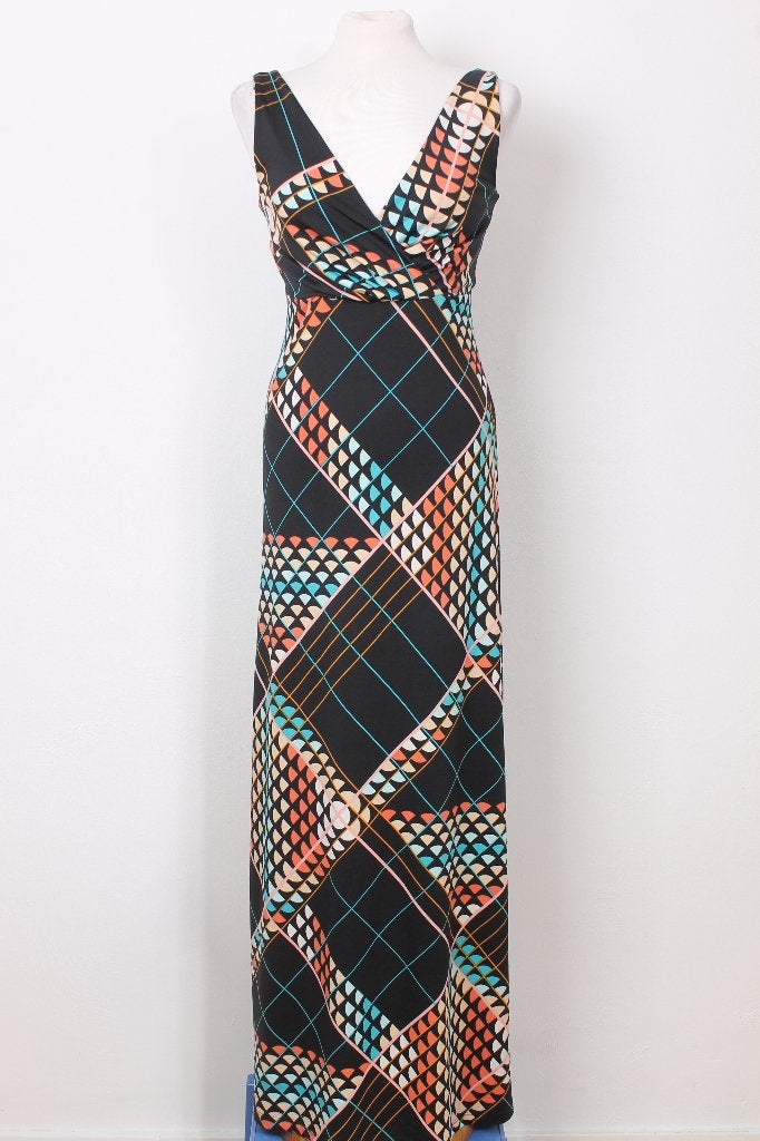 Zomer! Maxi jurk van King Louie maat M, Kleding | Dames, Maat 38/40 (M), Zwart, Ophalen of Verzenden, Zo goed als nieuw