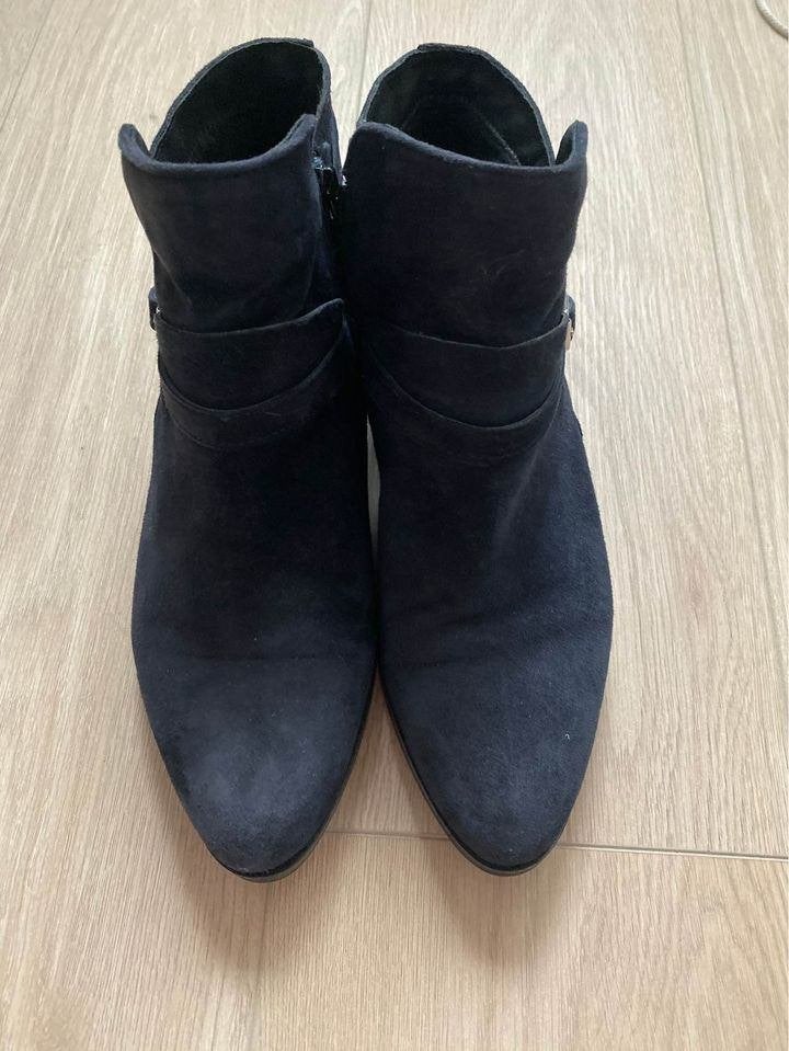 Blauwe enkellaarsjes, Kleding | Dames, Schoenen, Ophalen, Blauw, Lage of Enkellaarzen, Zo goed als nieuw