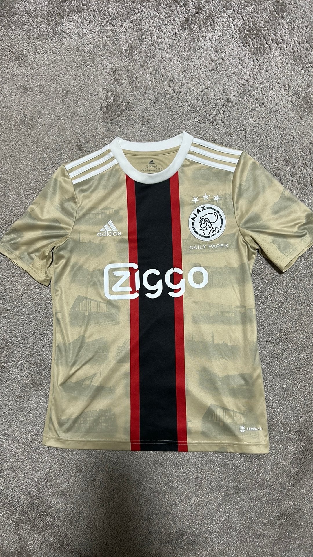 Ajax voetbalshirt maat 164, Maat XS of kleiner, Ophalen of Verzenden, Zo goed als nieuw, Shirt