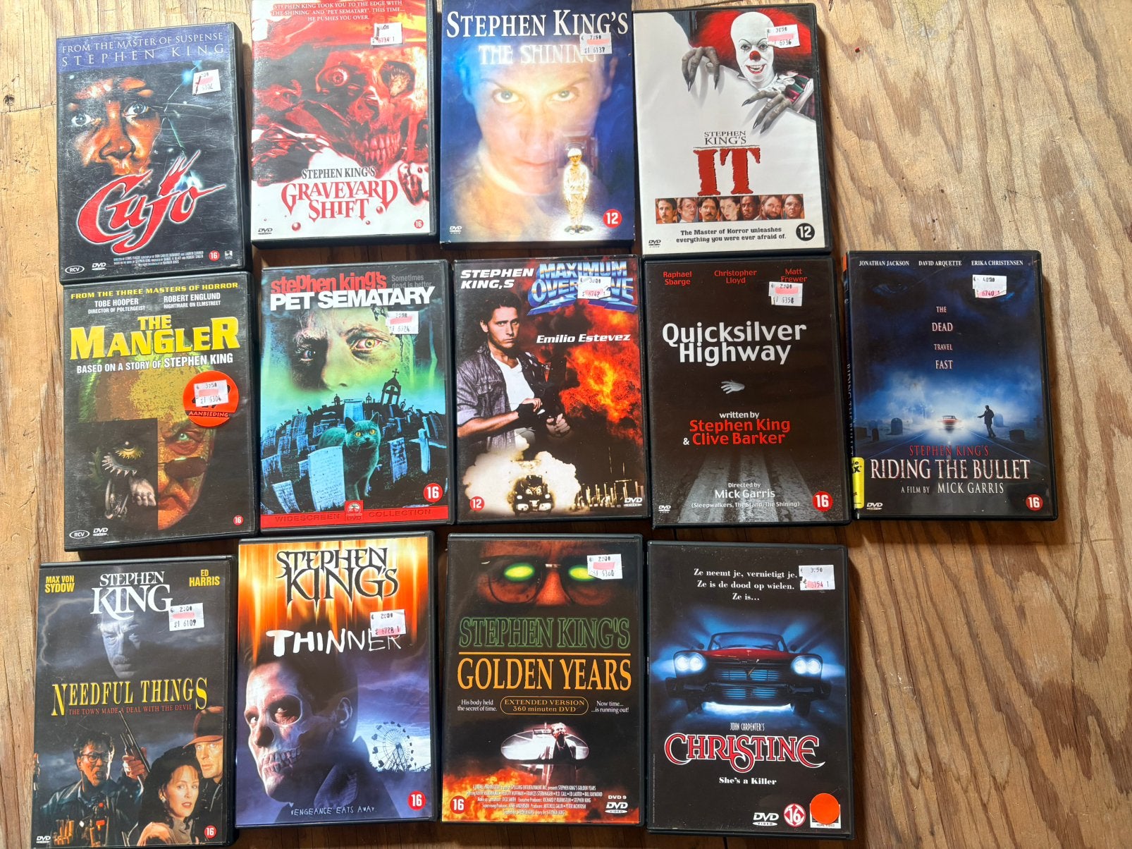 Stephen King DVD, Vanaf 16 jaar, Ophalen of Verzenden, Zo goed als nieuw, Overige genres