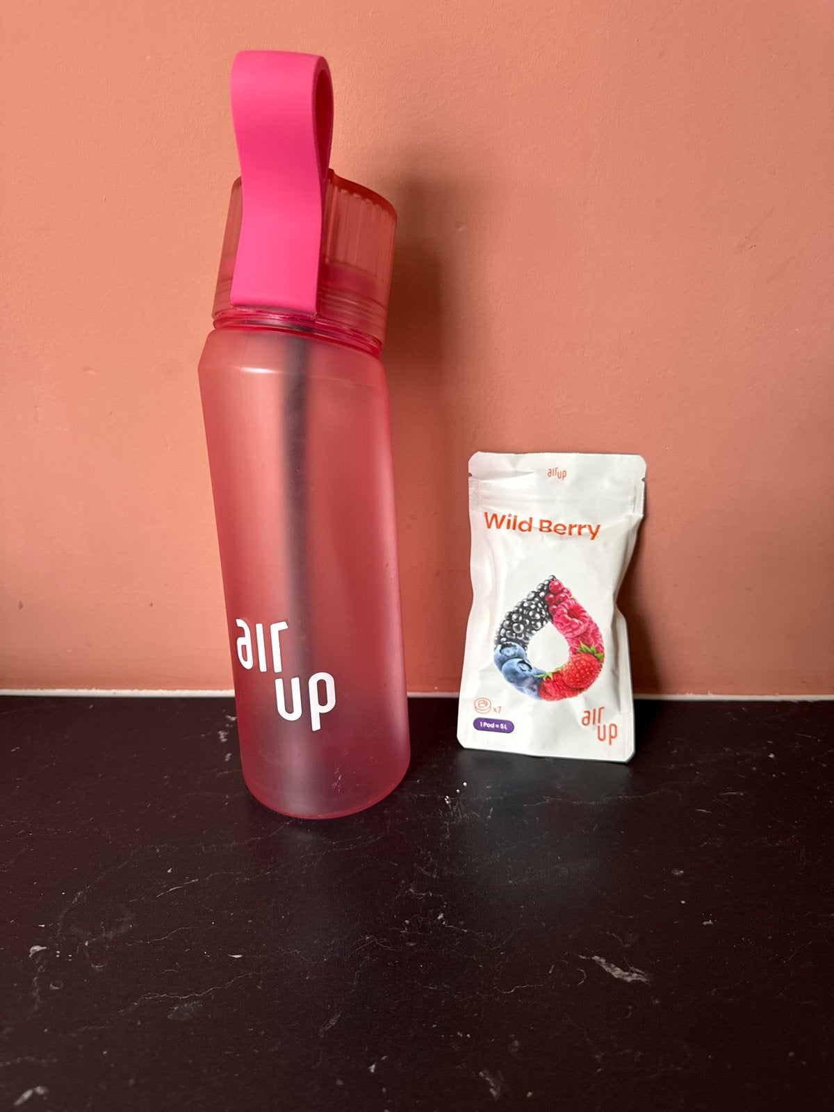 Air up fles roze, Sport en Fitness, Ophalen of Verzenden, Zo goed als nieuw
