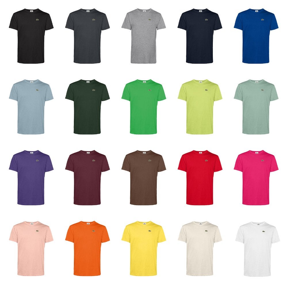 Lacoste T-shirt 20 kleuren S,M,L,XL,2XL,3XL,4XL,5XL Nieuw, Overige kleuren, Verzenden, Lacoste, Nieuw