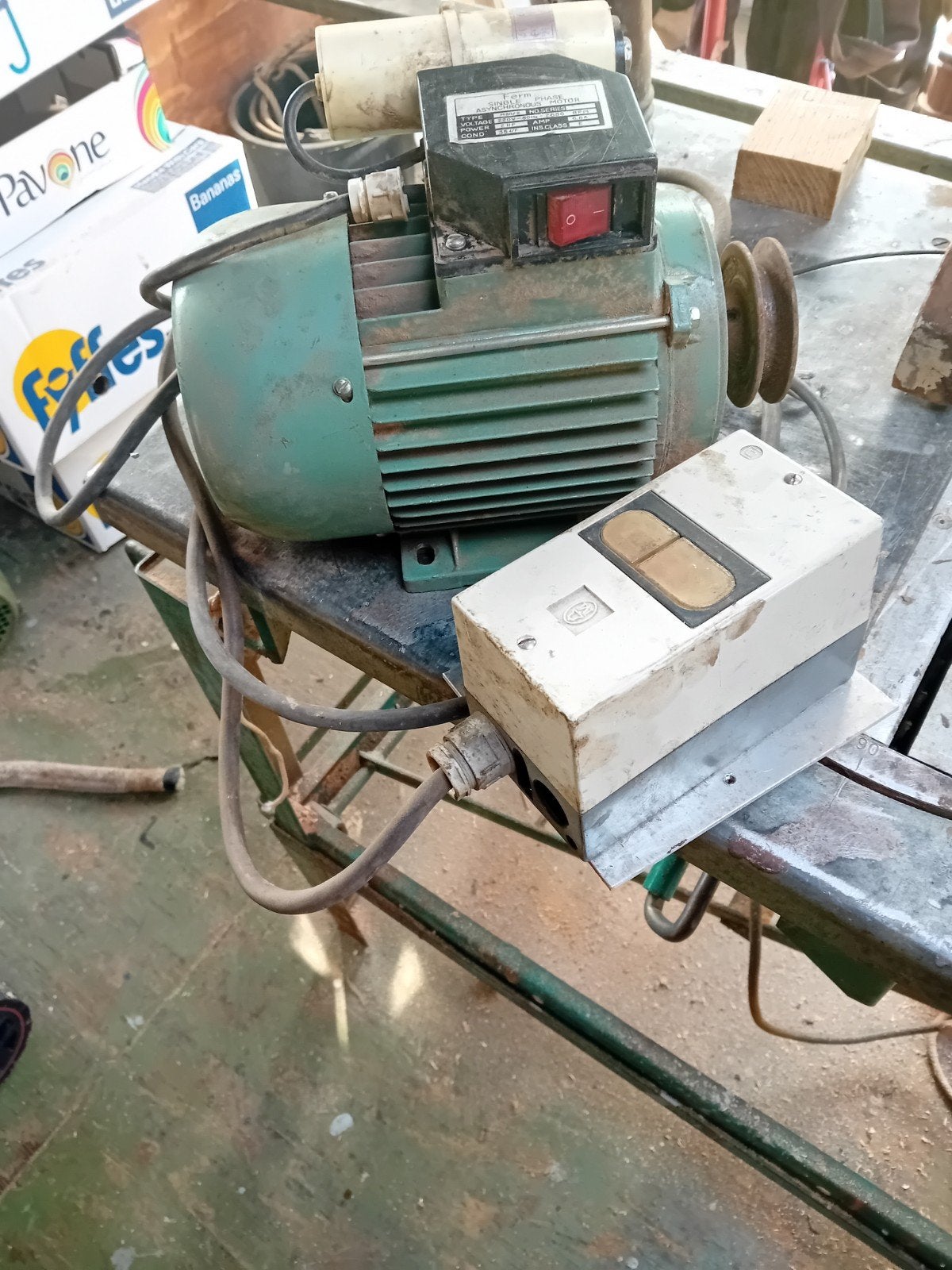 electromotor, Doe-het-zelf en Verbouw, Ophalen of Verzenden, Elektromotor