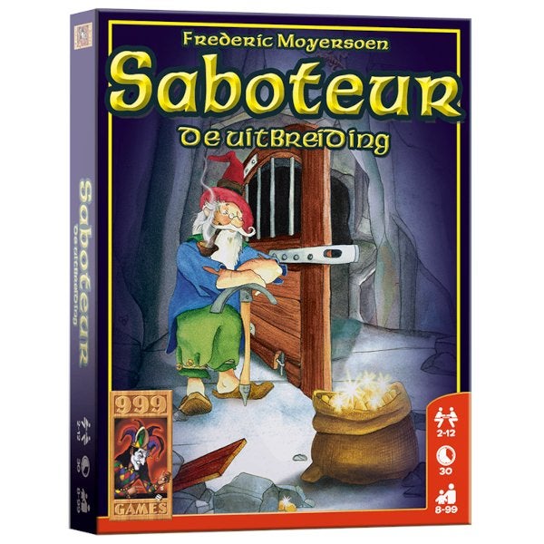 Saboteur De Uitbreiding 999 Games Kaartspel Nieuw, 999 Games, Nieuw, Ophalen of Verzenden, 999 Games