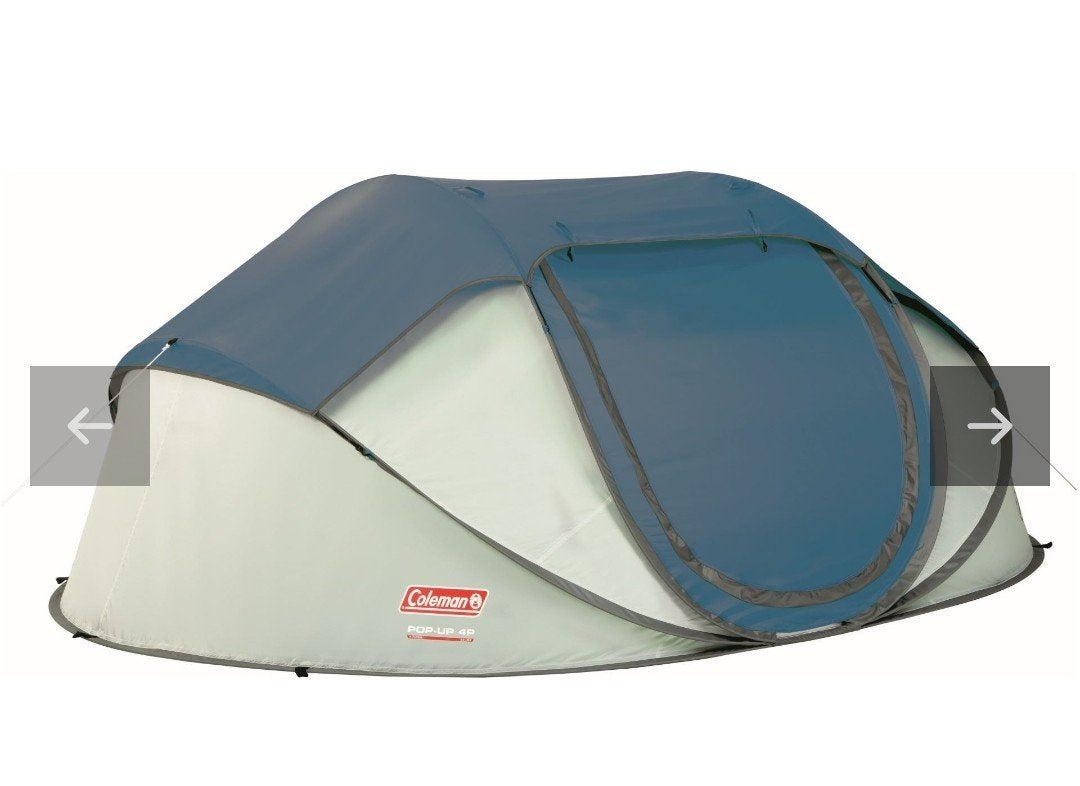 Coleman Galiano 4 Pop-Up Tent - Zo goed als nieuw!, Caravans en Kamperen, Tenten, Ophalen of Verzenden, Zo goed als nieuw
