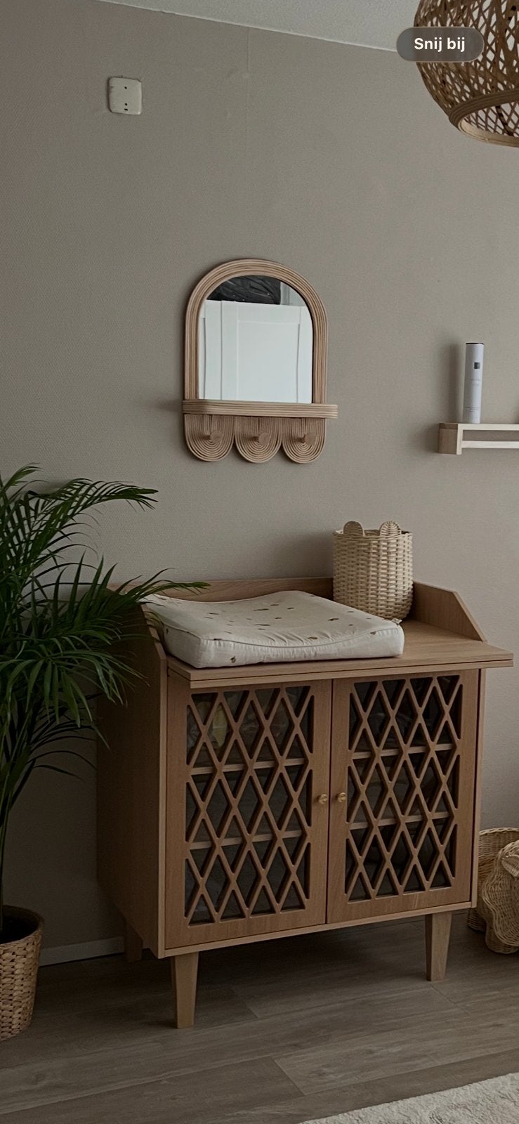 Cam Cam Harlequin commode hout  kinderkamer, Ophalen, Zo goed als nieuw, 25 tot 50 cm, 50 tot 100 cm