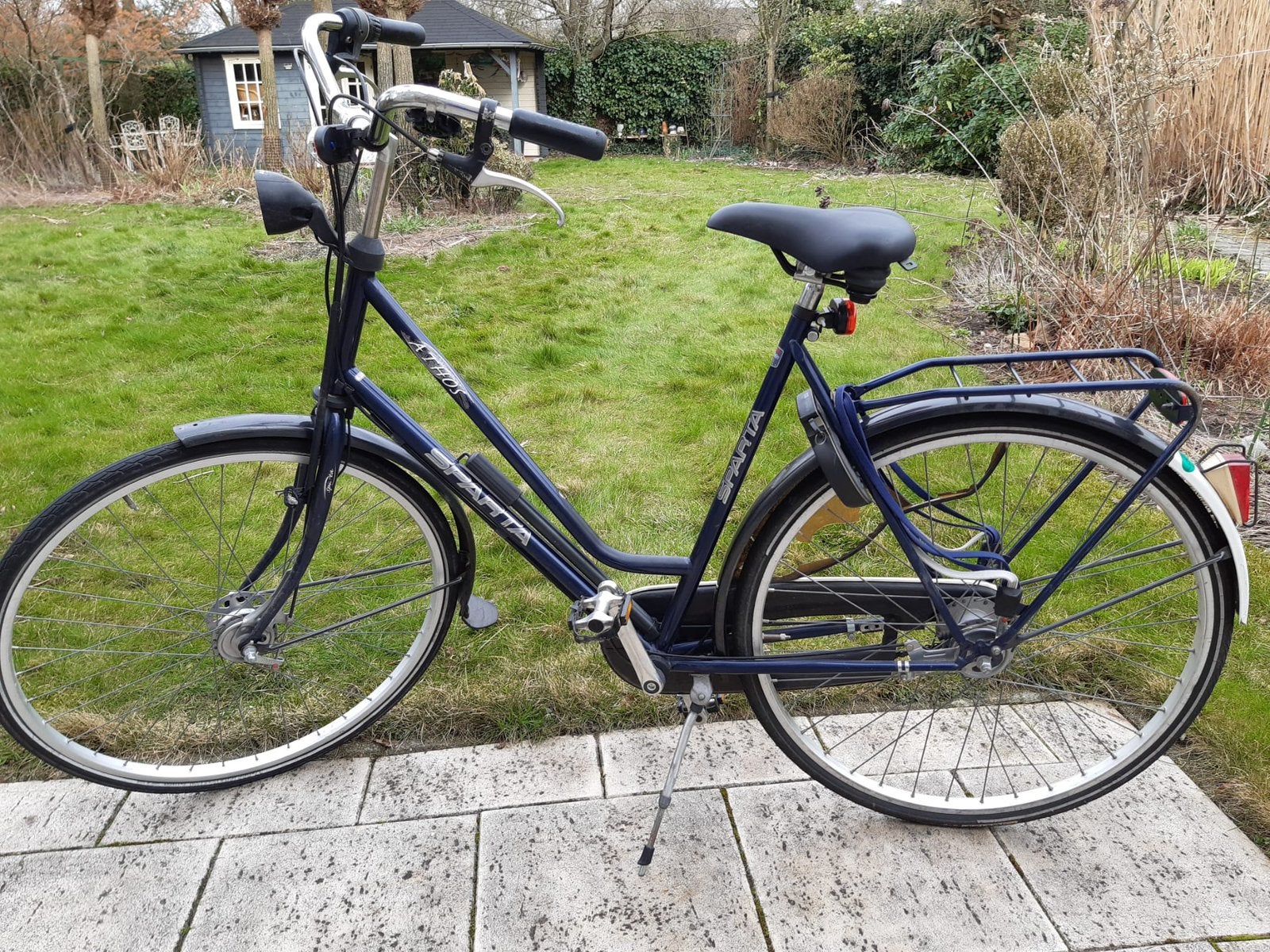 2 fietsen mountainbike en Damesfiets opknappers., Ophalen, Velgrem, Versnellingen, Giant