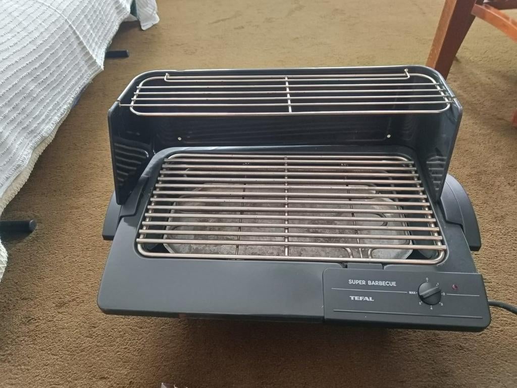 Elektrische Tefal bbq, Ophalen, Gebruikt