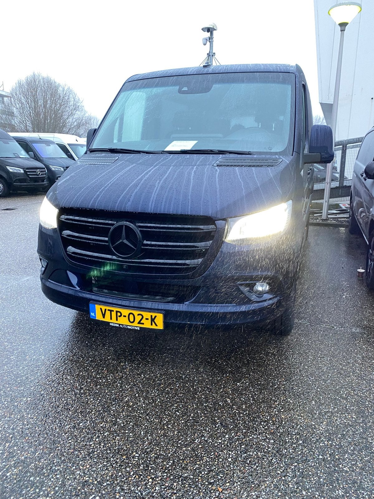 Mercedes Sprinter 319 CDI SELECT | 360° | Leder | MBUX |, 2404 kg, 190 pk, Blauw, Bedrijf
