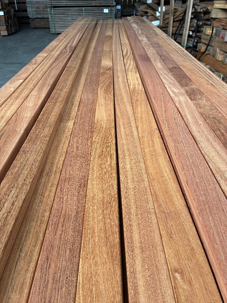 Jatoba Hardhouten latten 25x65 mm | Wandbekleding Restpartij, Ophalen, Planken, Nieuw, Hardhout