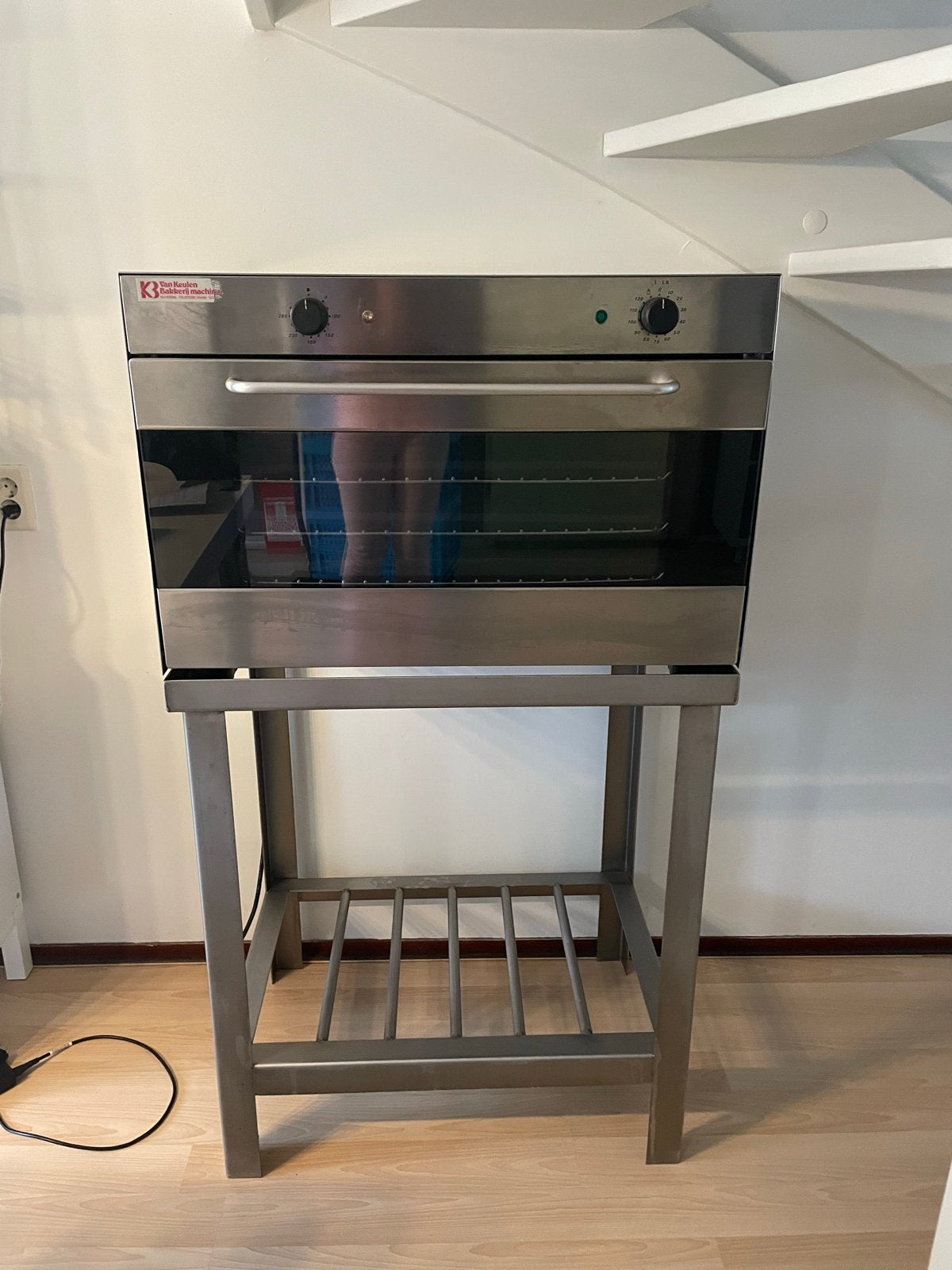 Euromax F800/V Horeca Heteluchtoven met onderstel, Witgoed en Apparatuur, Ophalen, Horeca-oven, Hete lucht, Vrijstaand
