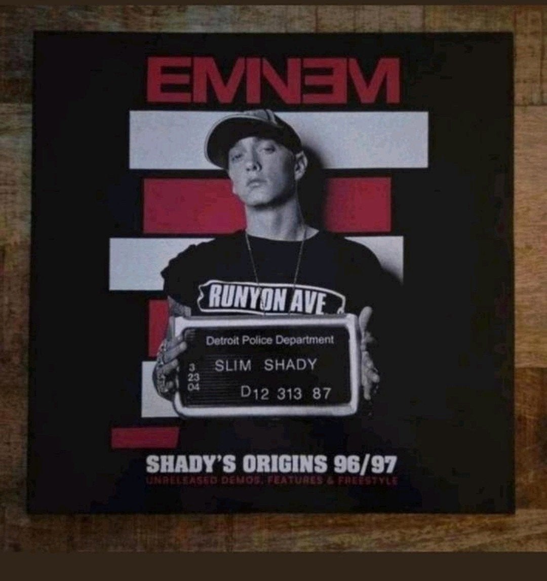 Lp Eminem shady's origins 96/97, Ophalen of Verzenden, Zo goed als nieuw, 12 inch