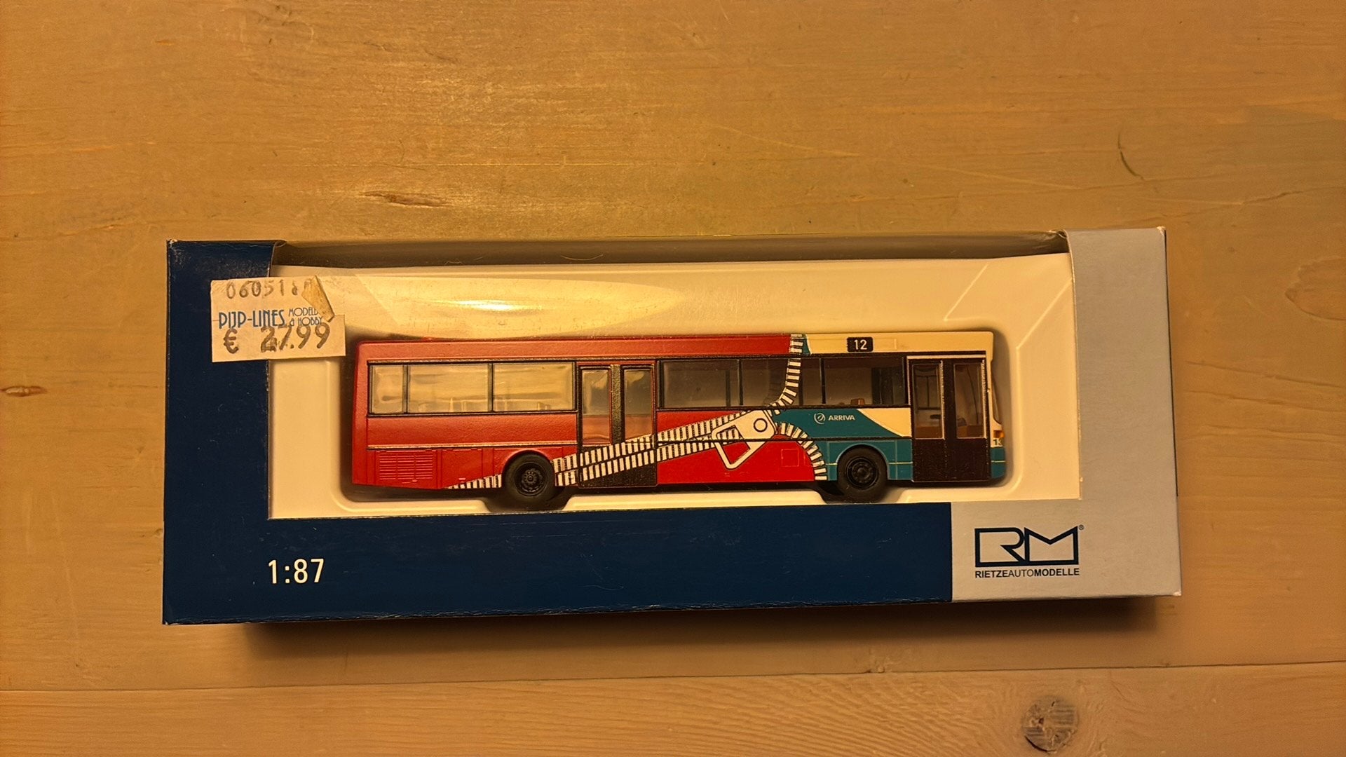 Arriva Groningen rits bus, Verzenden, Zo goed als nieuw, Bus of Vrachtwagen