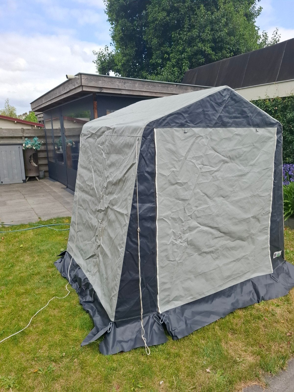 Goldcamp schuurtent - Zo goed als nieuw 1x gebruikt!, Ophalen, Zo goed als nieuw