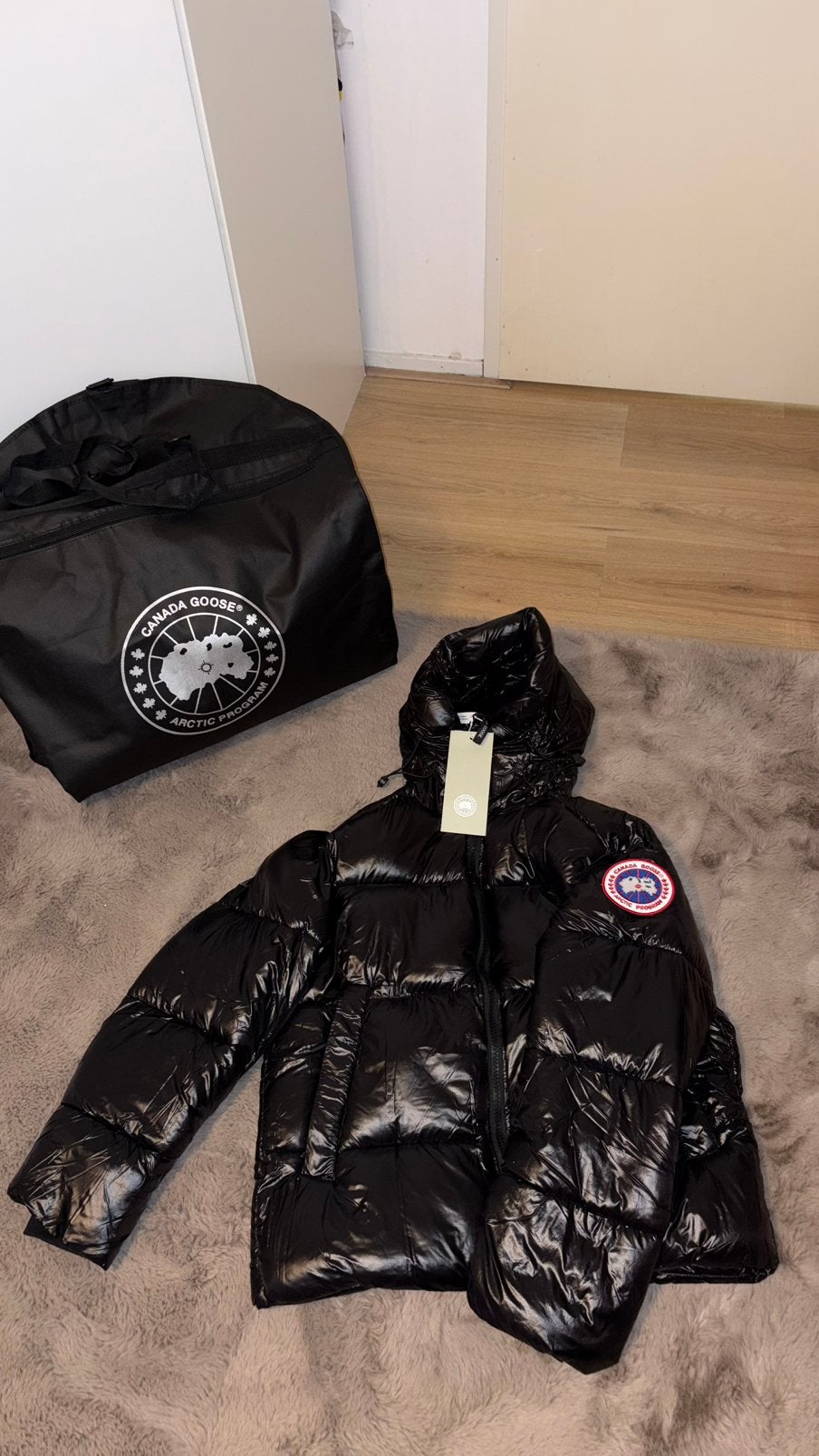 Canada Goose Puffer Zwart (Maat M & L), Ophalen, Nieuw, Zwart