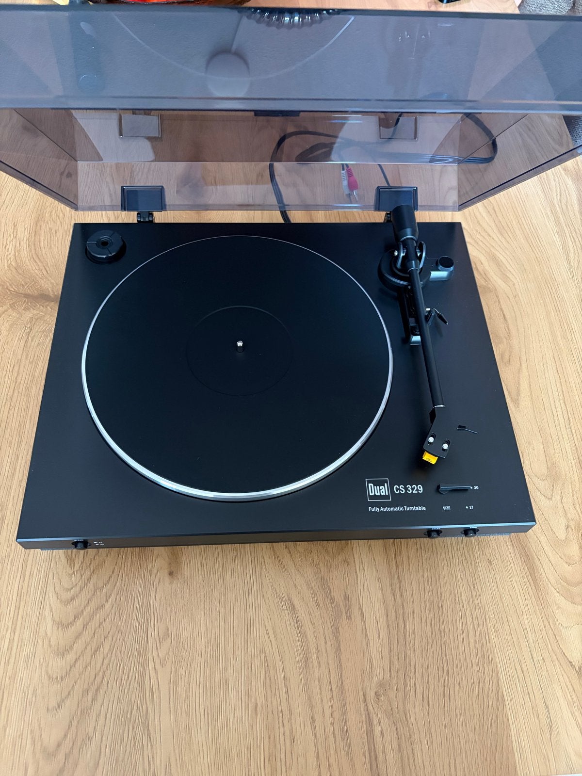 Dual CS 329 Volautomatische Platenspeler, Audio, Tv en Foto, Platenspelers, Ophalen, Automatisch, Zo goed als nieuw, Platenspeler