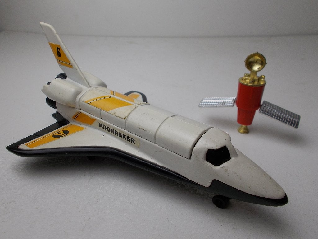 1979 Corgi Toys 649 JAMES BOND SPACE SHUTTLE "MOONRAKER" (C), Ophalen of Verzenden, Zo goed als nieuw, Overige typen, Corgi
