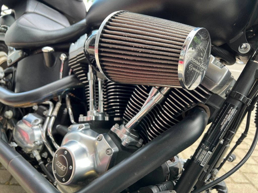 Harley Davidson Chopper 103 FLSTFB Softail Fat Boy Special, Motoren, LED Verlichting, 1690 cc, Chopper, Bedrijf