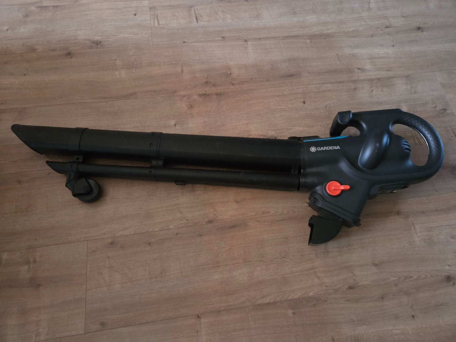 Gardena PowerJet 18V Accu Bladblazer/Zuiger (zonder accu), Tuin en Terras, Met opvangzak, Ophalen of Verzenden, Zo goed als nieuw