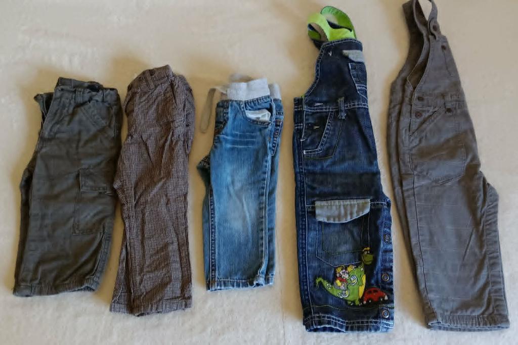 Kledij 5 broeken jongen  Maat 80, Kinderen en Baby's, Babykleding | Maat 80, Ophalen, Gebruikt, Jongetje, Broekje