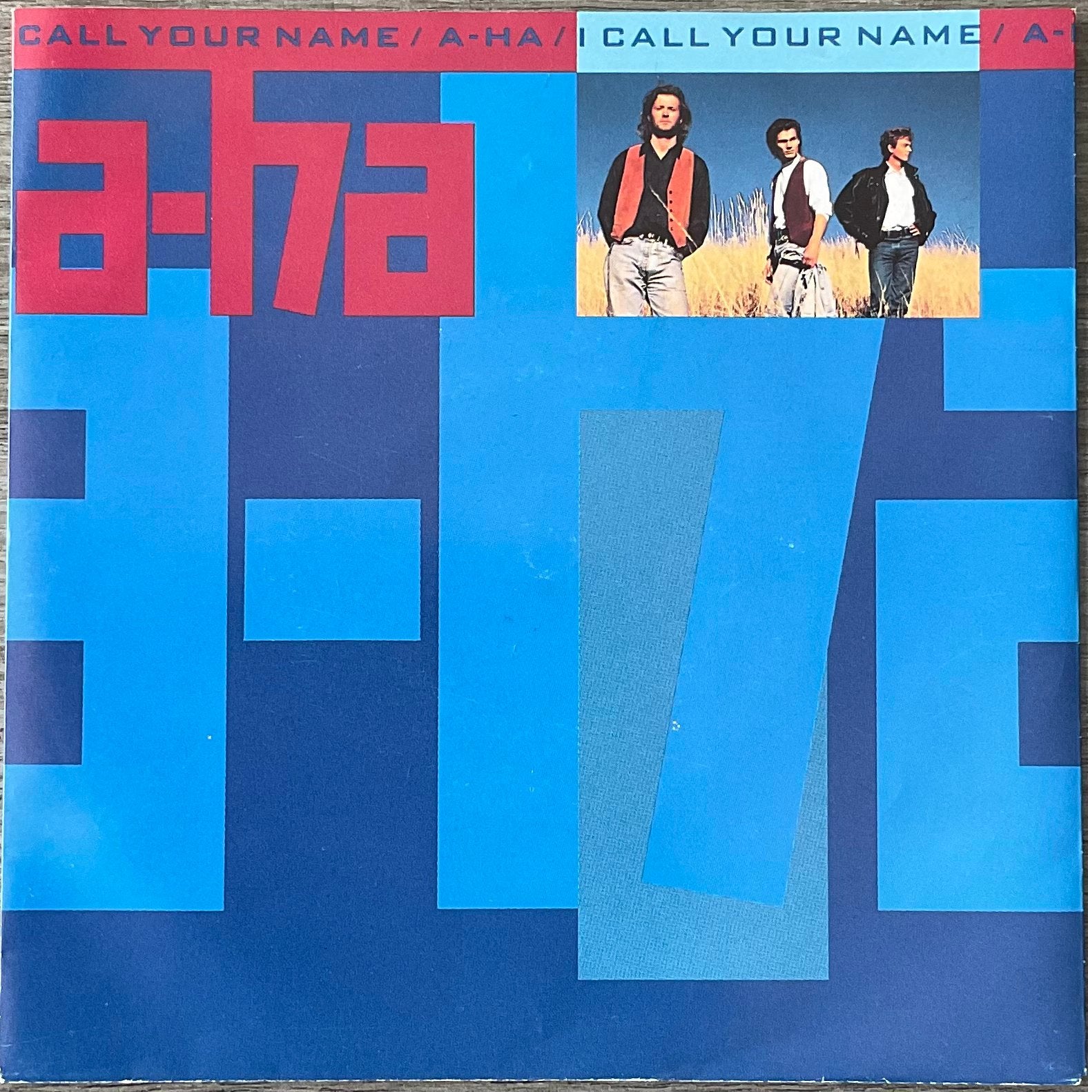 A-ha - I call your name (‘90) ALS NIEUW (Tip/UK44), Verzenden, Zo goed als nieuw, 7 inch, Pop