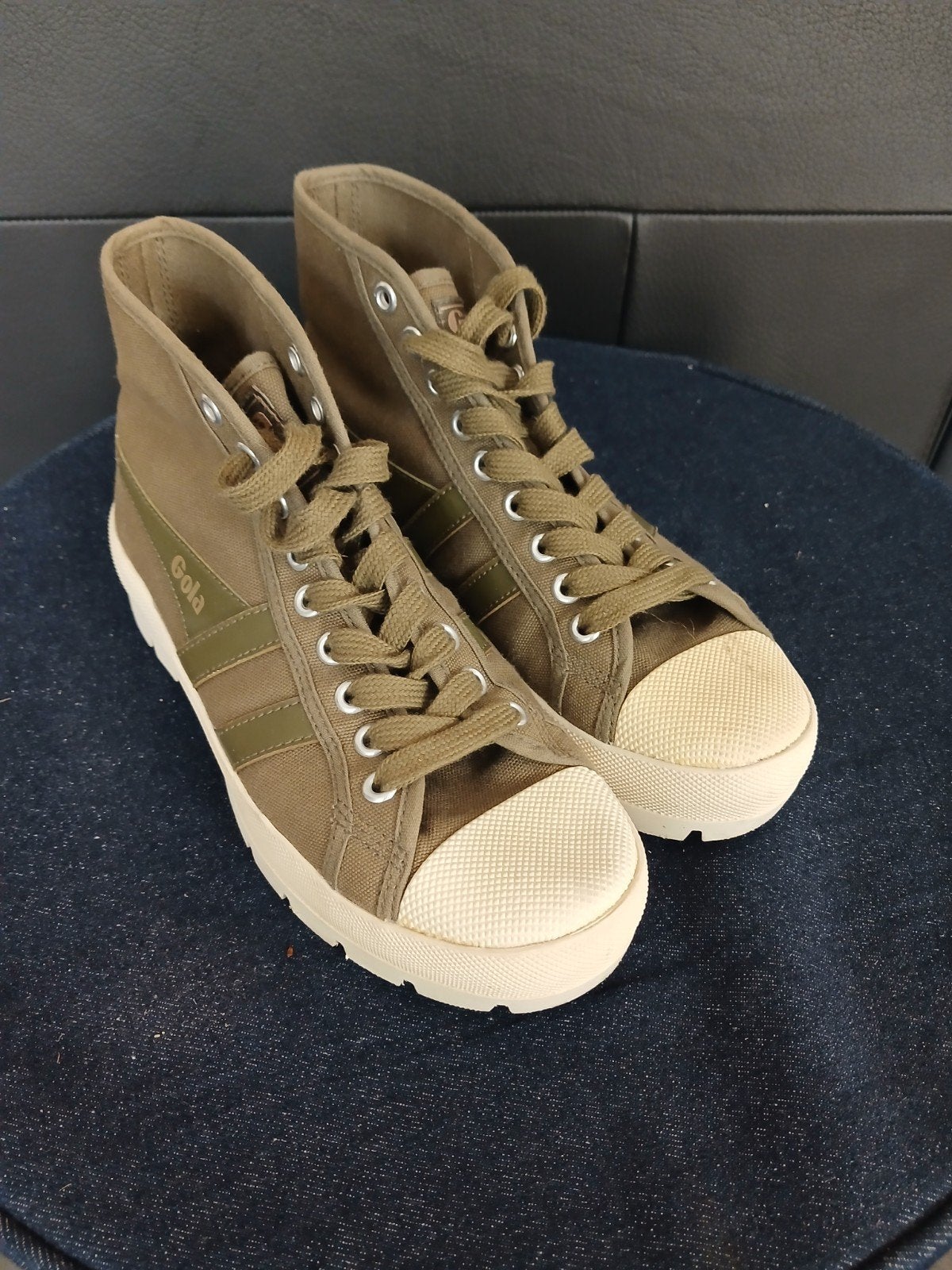 Gola schoenen maat 37 groen, Ophalen of Verzenden, Zo goed als nieuw, Groen, Sneakers of Gympen