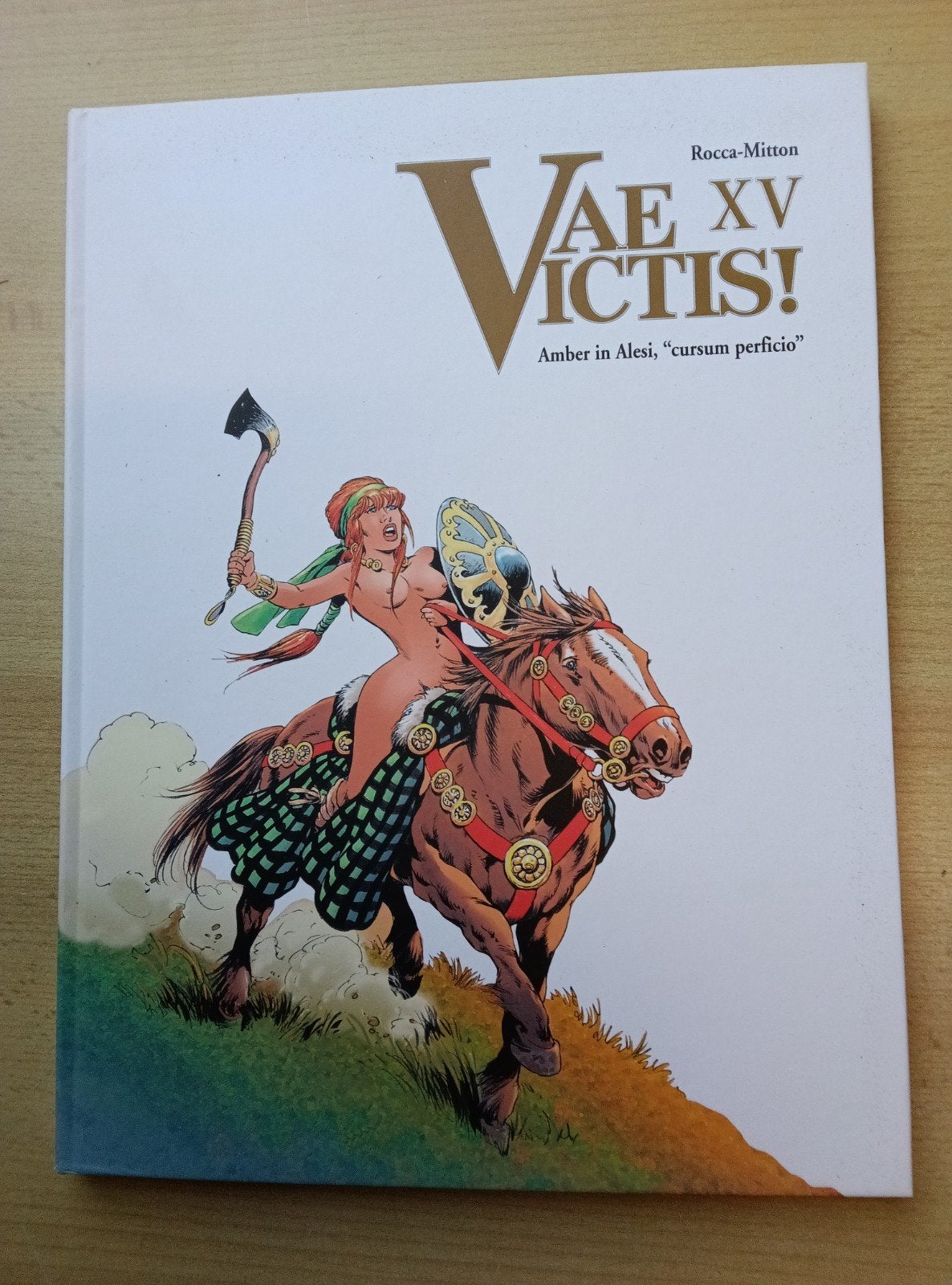 Vae Victis! 15 Amber in Alesi, cursum perficio HC oplage 300, Boeken, Eén stripboek, Ophalen of Verzenden, Zo goed als nieuw