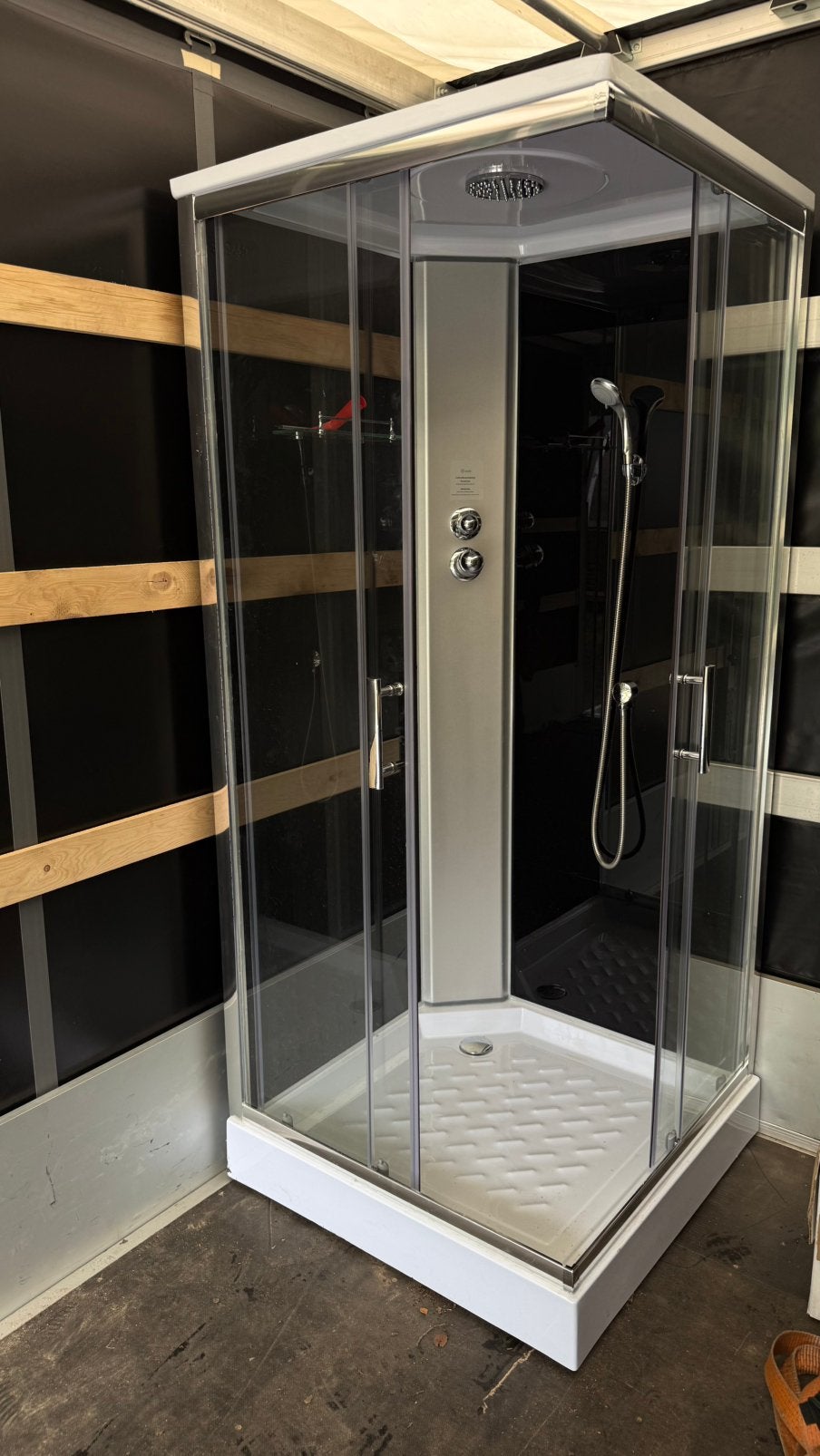 douchecabine, Huis en Inrichting, Badkamer | Complete badkamers, Ophalen, Zo goed als nieuw