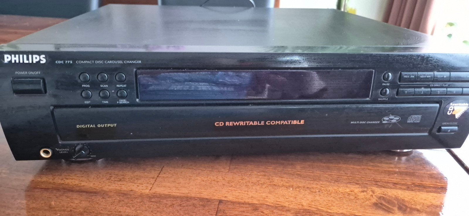 Philips CDC775 CD-wisselaar - carrousel, Ophalen, Gebruikt, Philips, Wisselaar