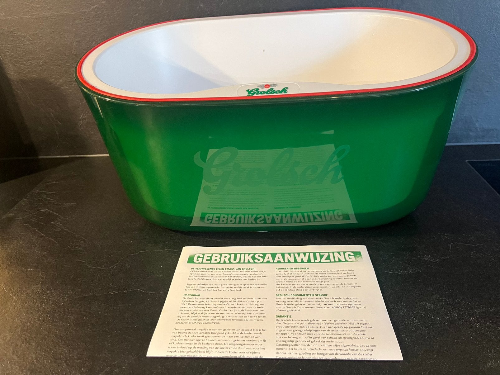 Grolsch koeler/  ijsemmer, Ophalen of Verzenden, Grolsch