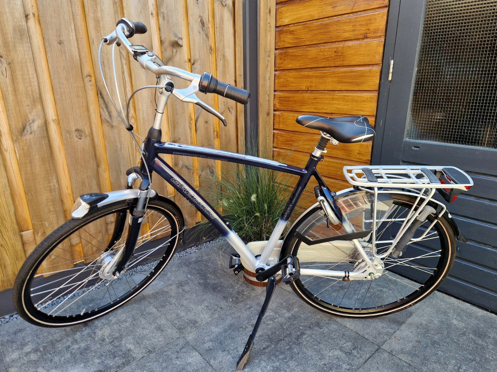 Prachtige Gazelle Chamonix H57 herenfiets, Ophalen, Gebruikt, Versnellingen, 57 tot 61 cm