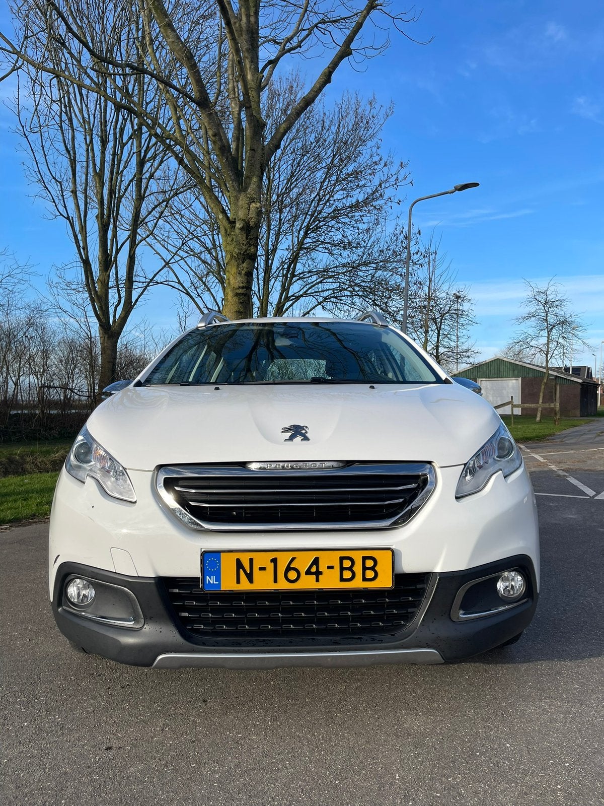 Peugeot 2015 Wit, Auto's, Peugeot, 21 km/l, Zwart, 1270 kg, Leder en Stof
