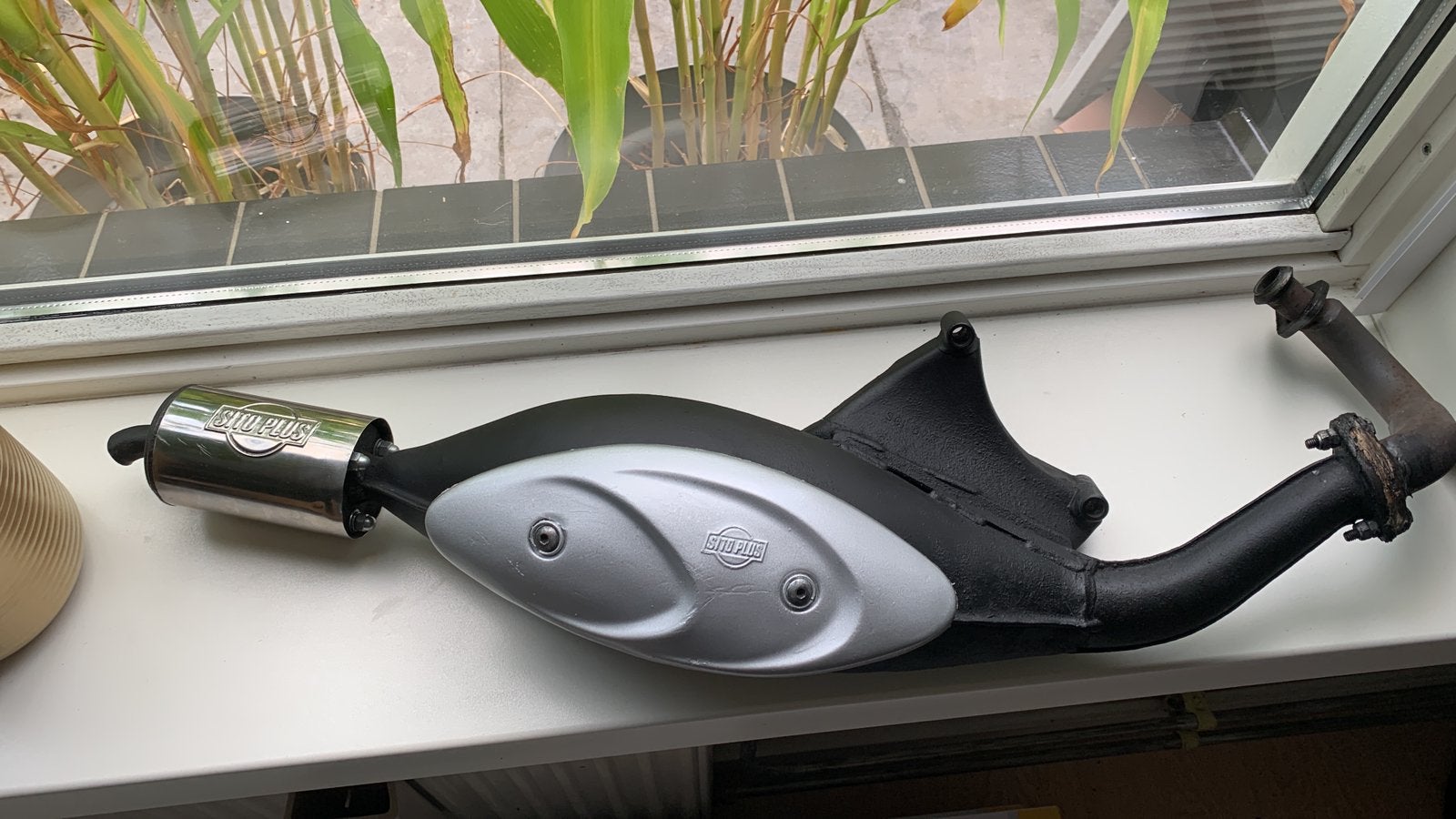 SitoPlus Piaggio 50/70cc uitlaat, Ophalen, Gebruikt, Uitlaat, Overige merken