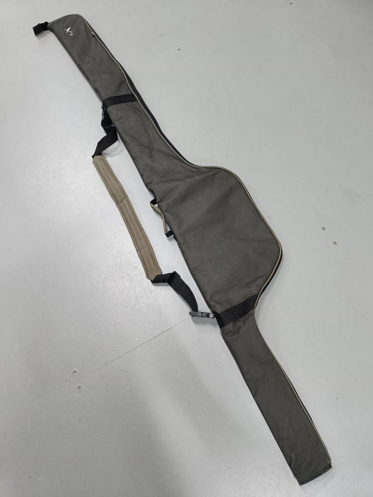 NIEUWE X2 gevoerde sleeve foudraal 12ft 180cm 1hengel+molen, Watersport en Boten, Hengelsport | Karpervissen, Ophalen of Verzenden