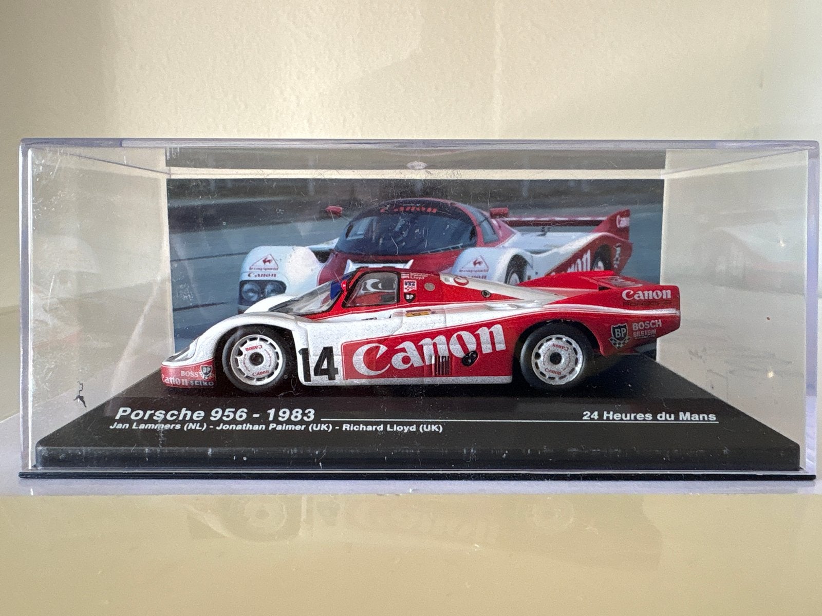 Porsche 956-1983 24 Heures du Mans schaalmodel, Ophalen of Verzenden, Zo goed als nieuw, Auto, Overige merken