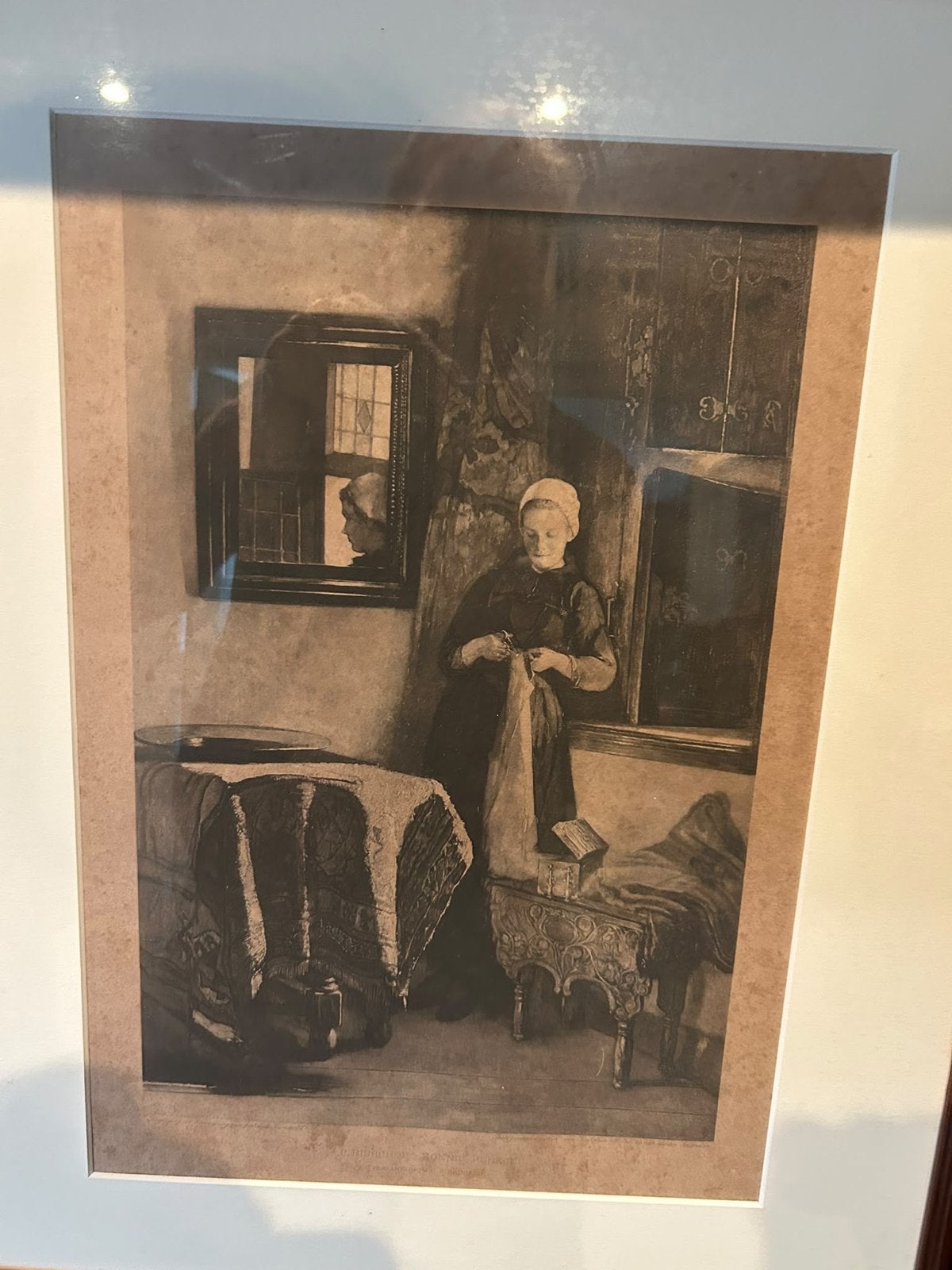 Prent C. Bisschop (verzameling J.J. Drucker), Ophalen, Print, Prent