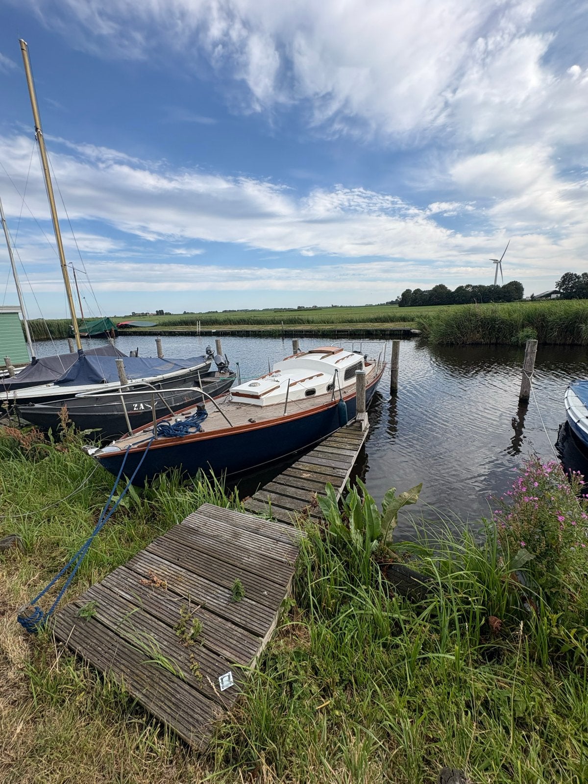 Folksboot - Klassieke Zeilboot, Gebruikt, Ophalen of Verzenden, Buitenboordmotor, Klassieker