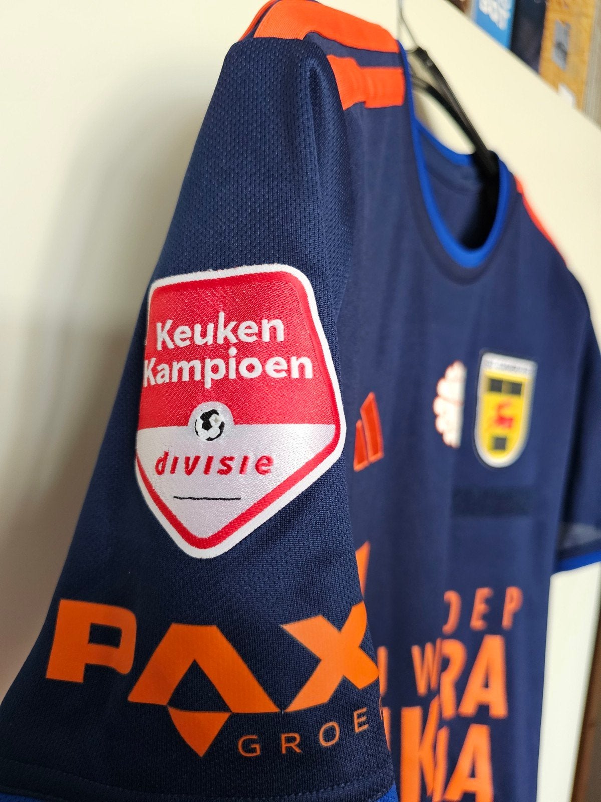 adidas SC Cambuur Veteranenshirt 2026-2027, Blauw, Ophalen of Verzenden, Zo goed als nieuw, Adidas