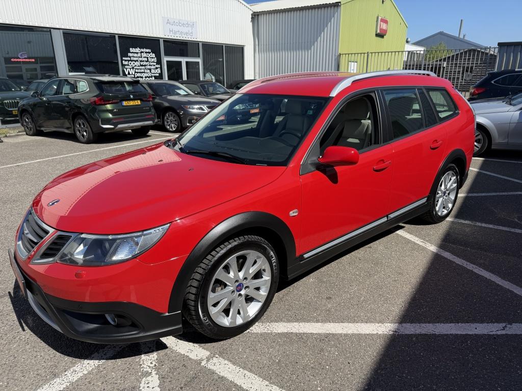 Saab 9-3x 2.0 T AERO Exklusiv XWD Automaat (bj 2011), Auto's, 12 maanden, 0 cilinders, Leder, 240 pk