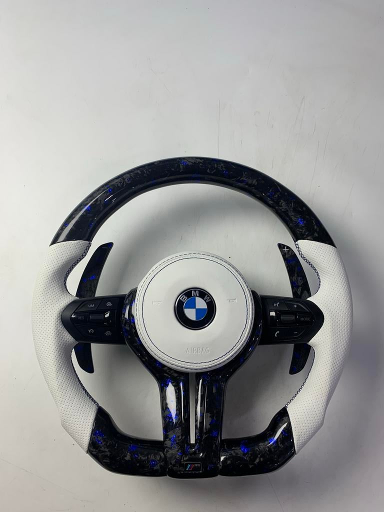 BMW M Sport stuur leder carbon blue flake, Ophalen of Verzenden, Nieuw, BMW