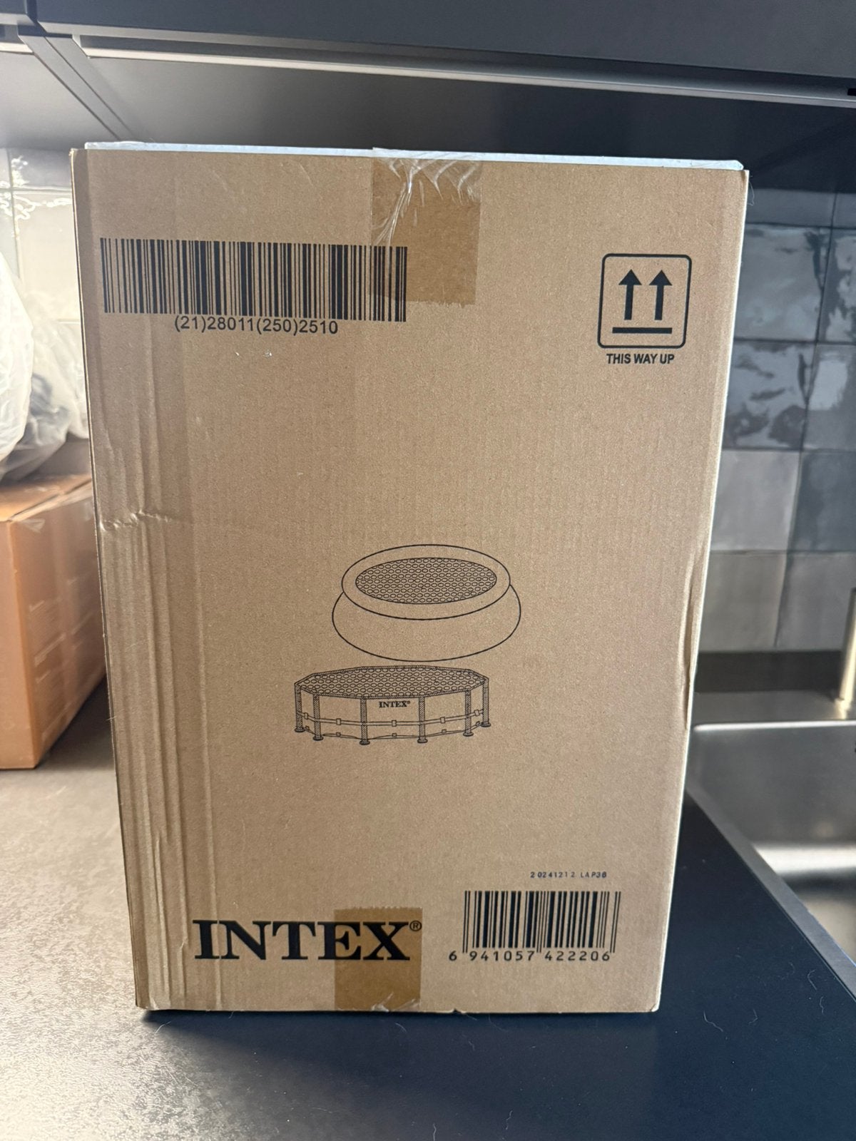 Intex solar afdekzeil 305 rond NIEUW, Ophalen, Nieuw, Afdekzeil