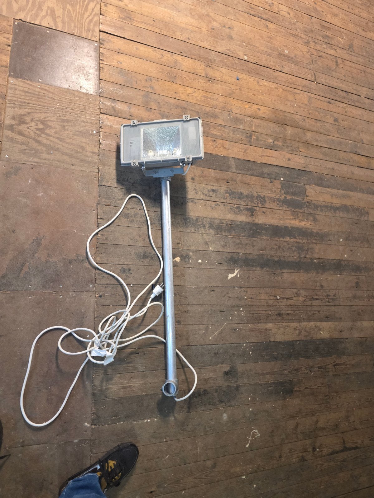 4 Stuks Buitenlampen met Paal, Ophalen of Verzenden, Gebruikt