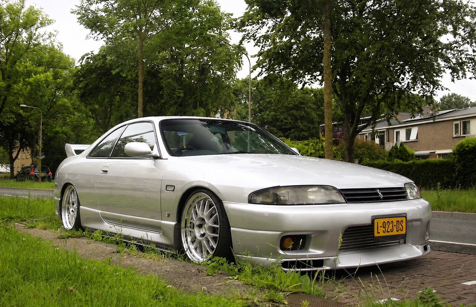 Nissan skyline r33 gtst 1993, 4 stoelen, 2498 cc, Handgeschakeld, Grijs