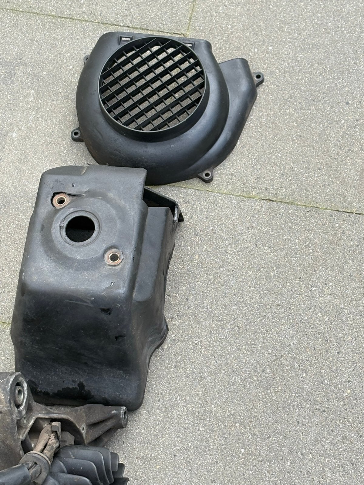 Koelkappen Piaggio Skipper 125cc, Ophalen of Verzenden, Gebruikt