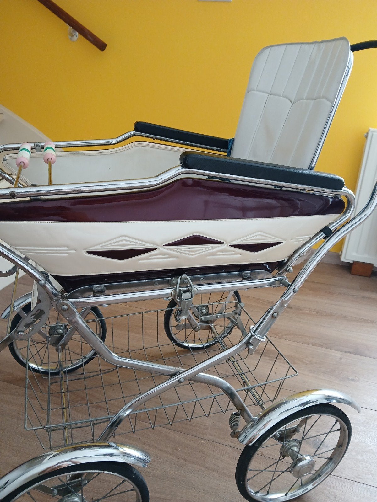 Vintage wandelwagen/buggy compleet met accessoires, Ophalen, Zo goed als nieuw, Combiwagen, Overige merken